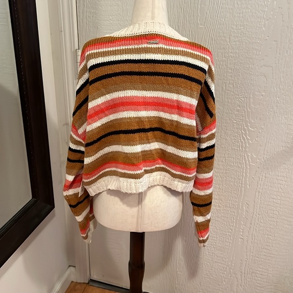 NWT Billabong Striped Sweater - Picture 5 of 10